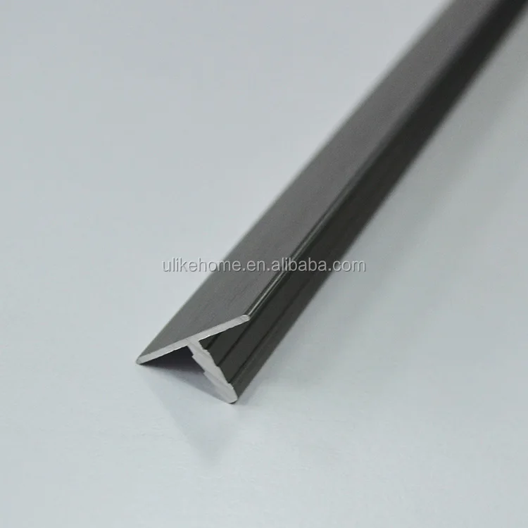 Aluminum Edge Trim T edge Banding Profiles for 18MM 19MM Wood