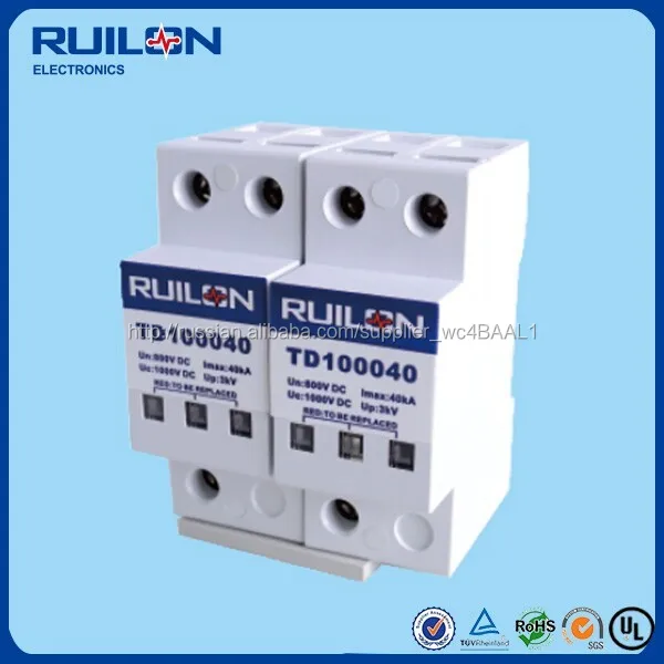 Ruilon 40kA узип разрядник молниеотвод сетевой фильтр в солнечных фотоэлектрических ( pv )