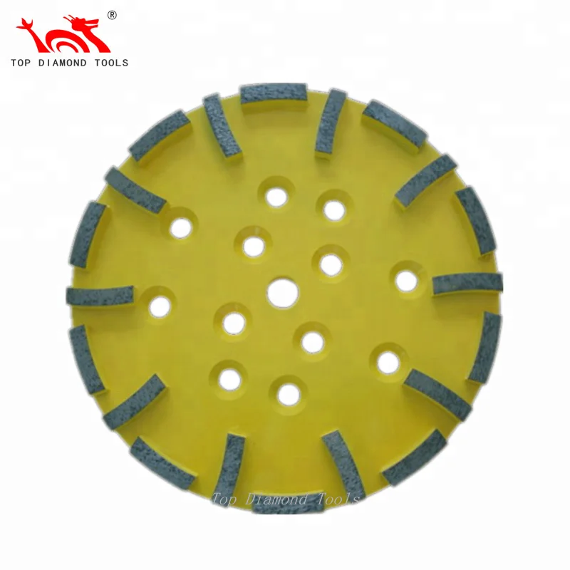 10-дюймовый бетона алмазный шлифовальный диск для бетона шлифовальные