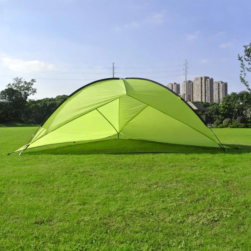 Outdoor Beach Canopy Tent Sun shade Beach Tent Camping Large Waterproof Portable Camping Family Tent for Sun Shelter