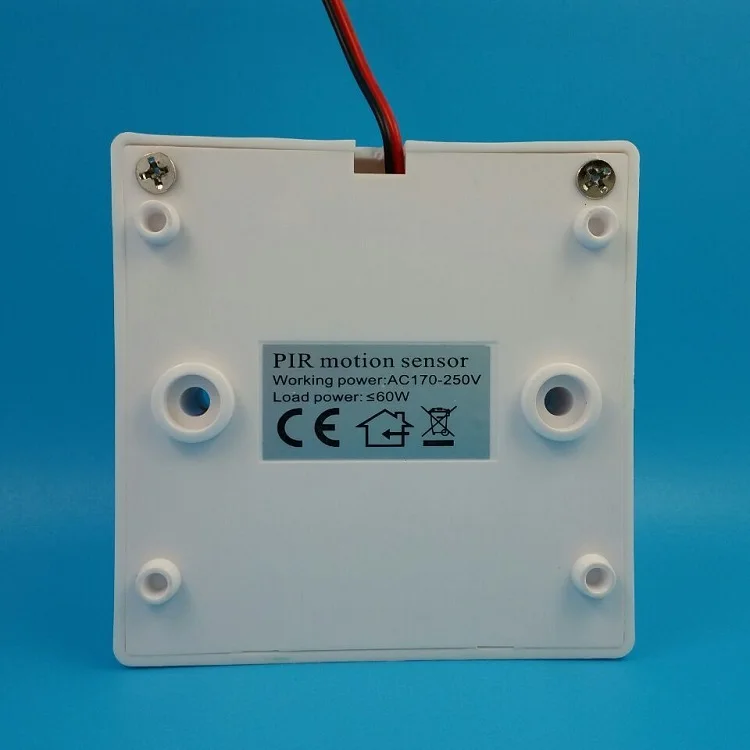 AC220V e27 adjustable pir sensor motion switch and lamp holder LED Energy delayed saving switch 86mm