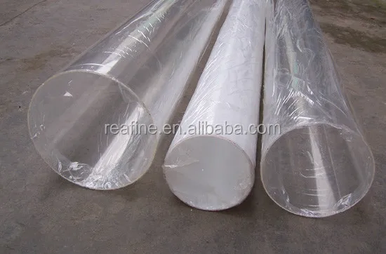 Large Plastic Tube Poly Carbonate  Acrylic Tube Colored PVC Acrylic  Aquarium  Tubes