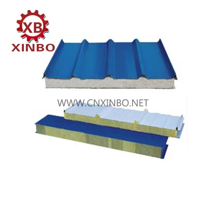 Структурных EPS rockwool glasswool алюминиевые сэндвич панели барабан машины