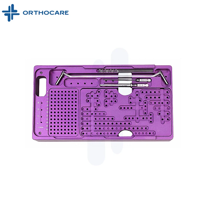 Набор высококачественных ортопедических мини-фрагментов 1,5 2,0 2,7