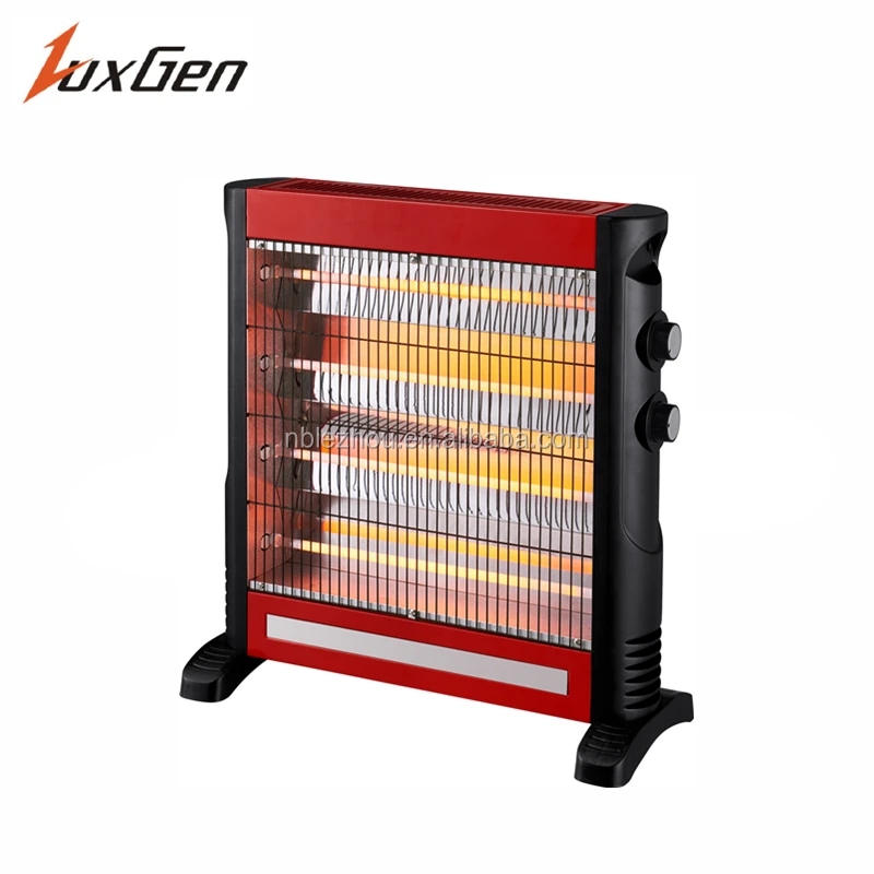 2000w hot middle quartz  electric heater with thermostat function