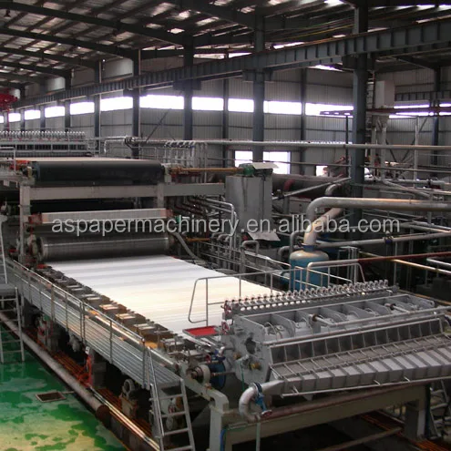 
Inclined Wire Paper Making Machine With Fourdrinier Wire on sales 
