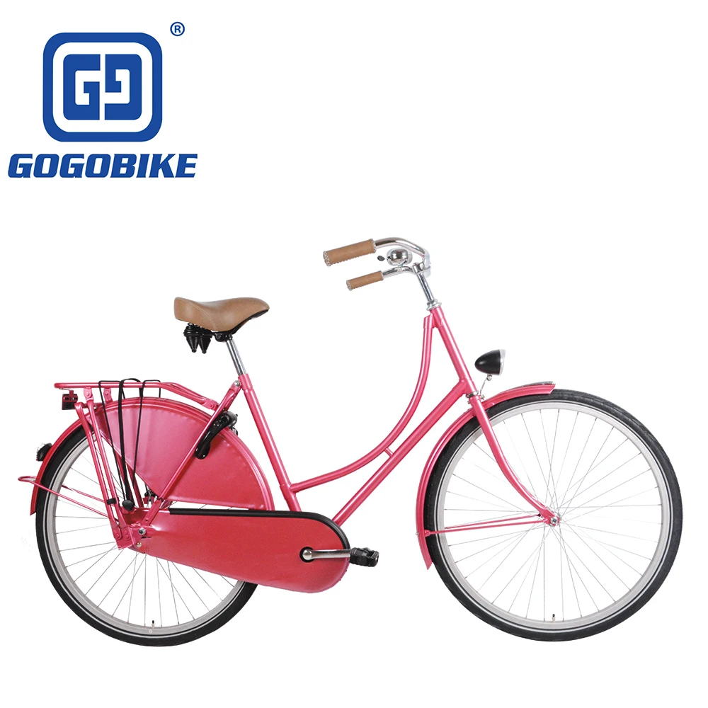 Classic steel 28 inch oma bike for Holland
