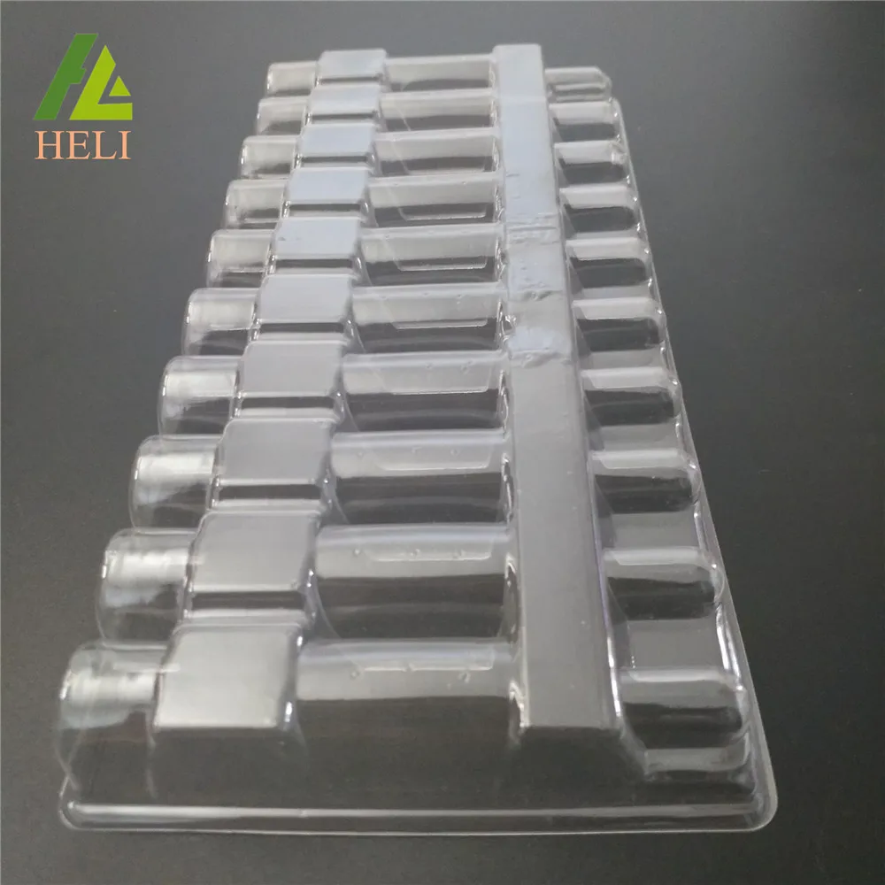 Plastic Medical Ampoules Blister Tray For 5ml