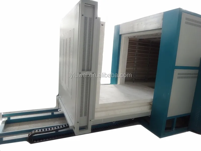 1000. С Промышленной Днища Шаттла Троллейбус Печи/Небольшие Керамические Печи с ПИД-РЕГУЛИРОВАНИЯ