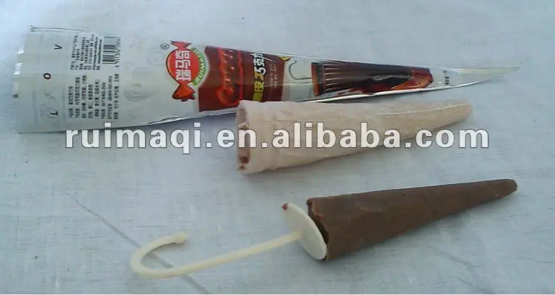 Crispy chocolate umbrella