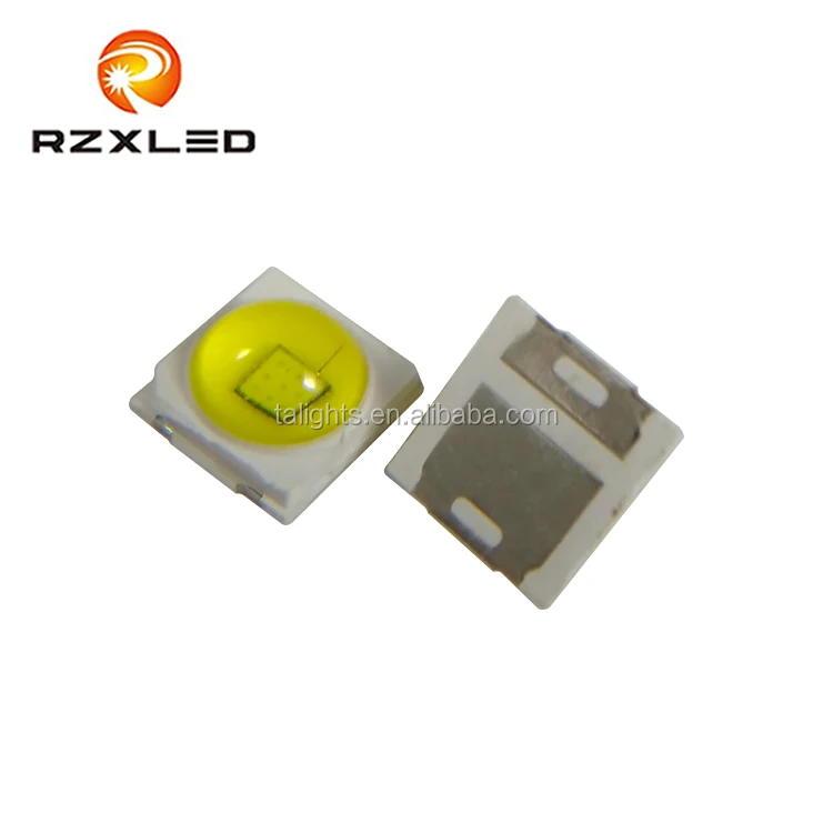 Светодиодная белая серия средней мощности 1 Вт 3 в с круглым объективом 3030 поверхностное крепление