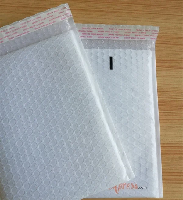 Factory White  Poly Bubble Mailers Custom Bubble Envelopes