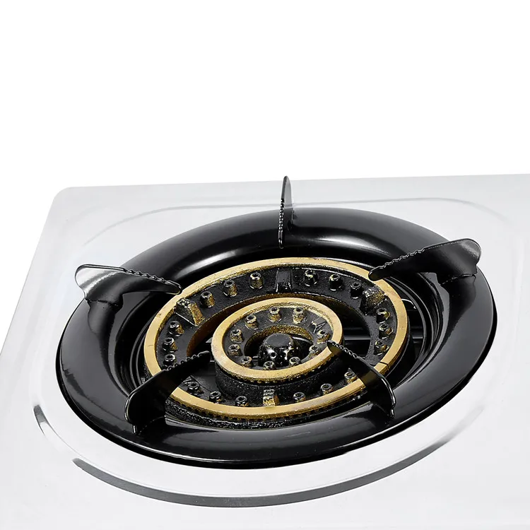 Газовая плита 3 горелки Настольная из нержавеющей стали