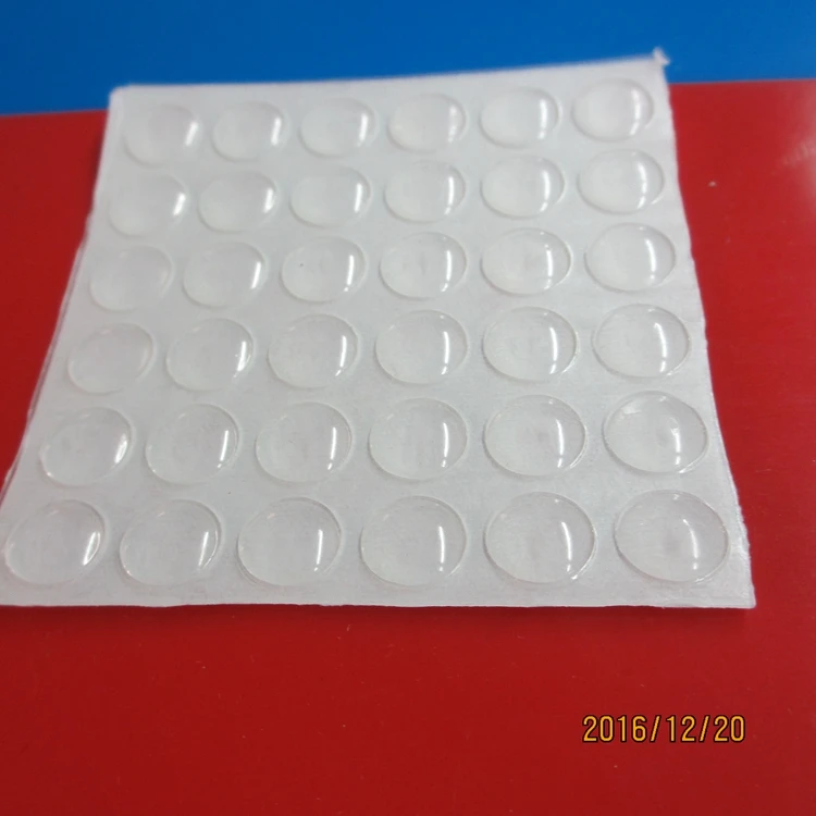 
High Sticky Adhesive Silicone Rubber Feet Pads Anti-Skidding 