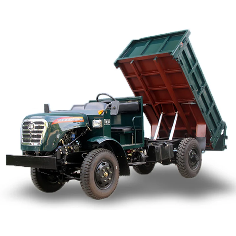 HL134K Huili brand 4wd tipper truck mini garbage trucks