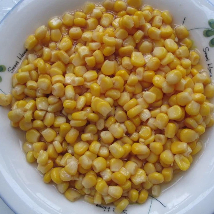 
Canned sweet corn in tin 