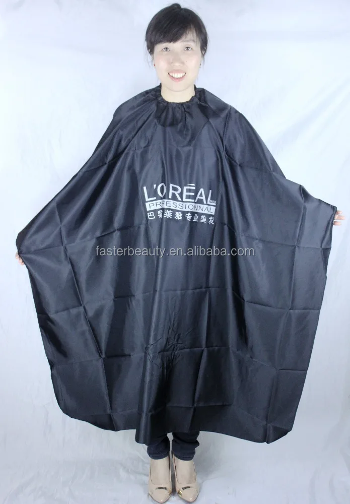 
Professional high quality Waterproof & Oil cutting cape , satin salon cape 