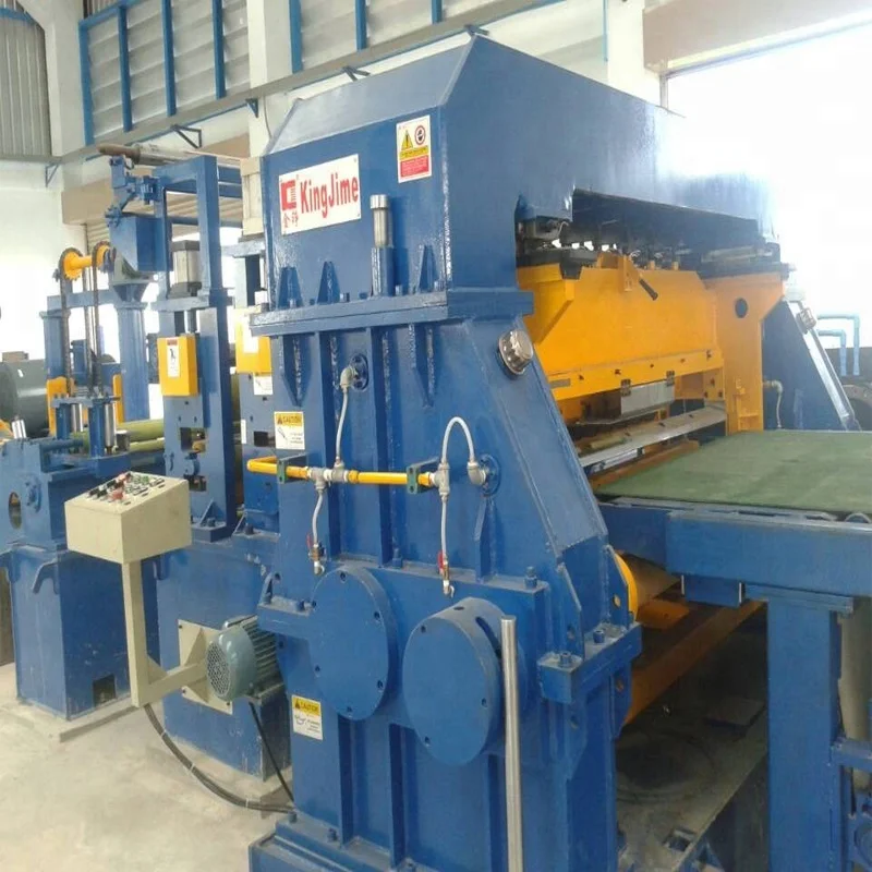 
tinplate high speed cut to length line machine cut to length rotary shear 