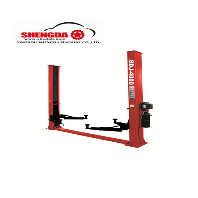 2х стоечные Ручная Блокировка подъемник 4000 кг