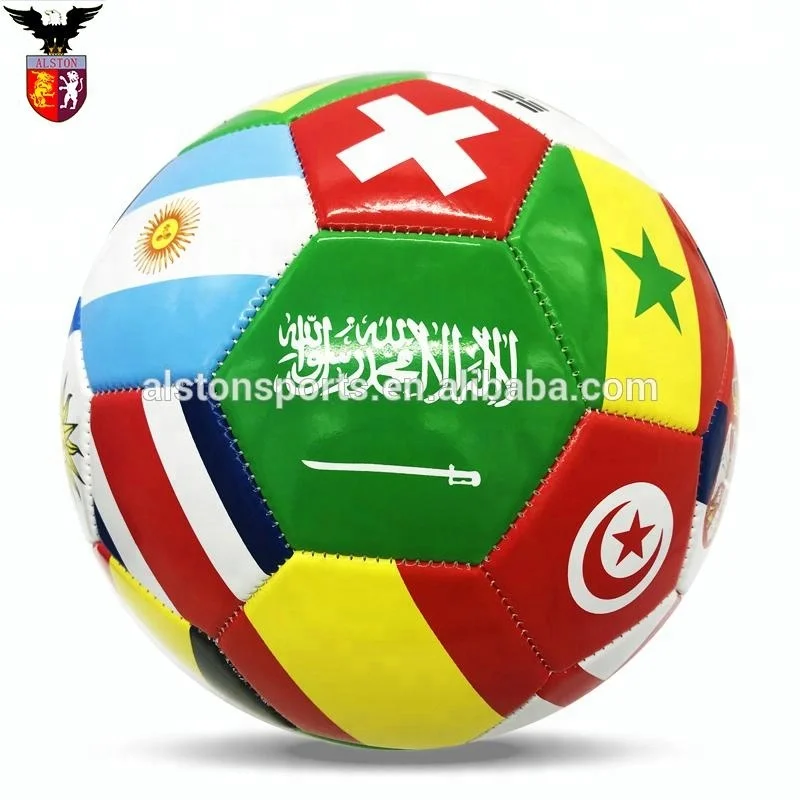 soccer ball custom print pu pvc colorful machine stitched foam football soccer balls size 5