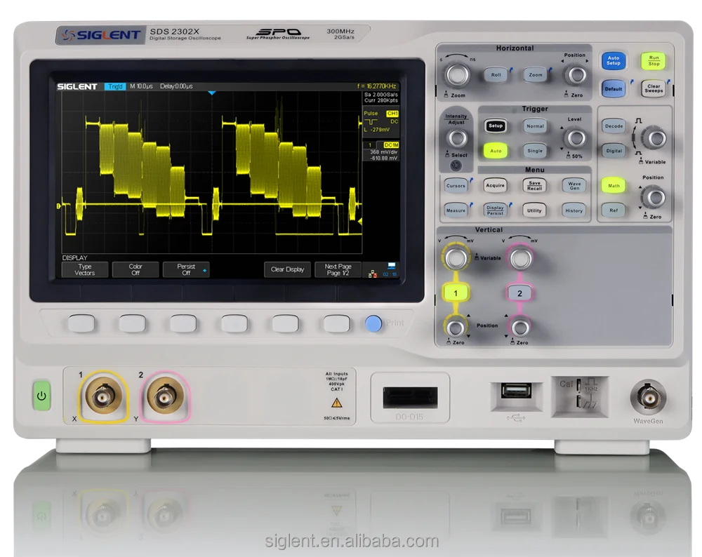 
Новый осциллограф SIGLENT SDS2302X с супер фосфором, функцией MSO, повышенной производительностью 