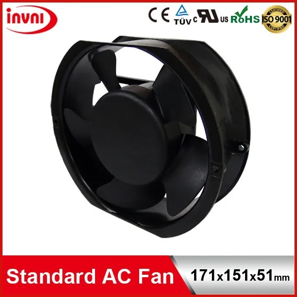 Стандартный SUNON 171 мм 171x151 вытяжная вентиляция Аксиального потока переменного тока 240V 230V 220 с бесщеточным двигателем Круглый Вентилятор 171x151x51 мм (A2175-HBL T.GN)