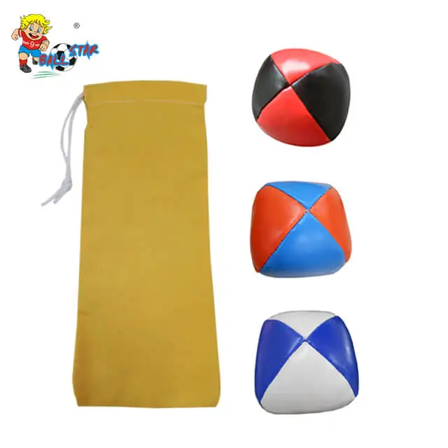 Guangzhou Professional Custom Logo Leather Juggling Balls Outdoor Toys & Structures