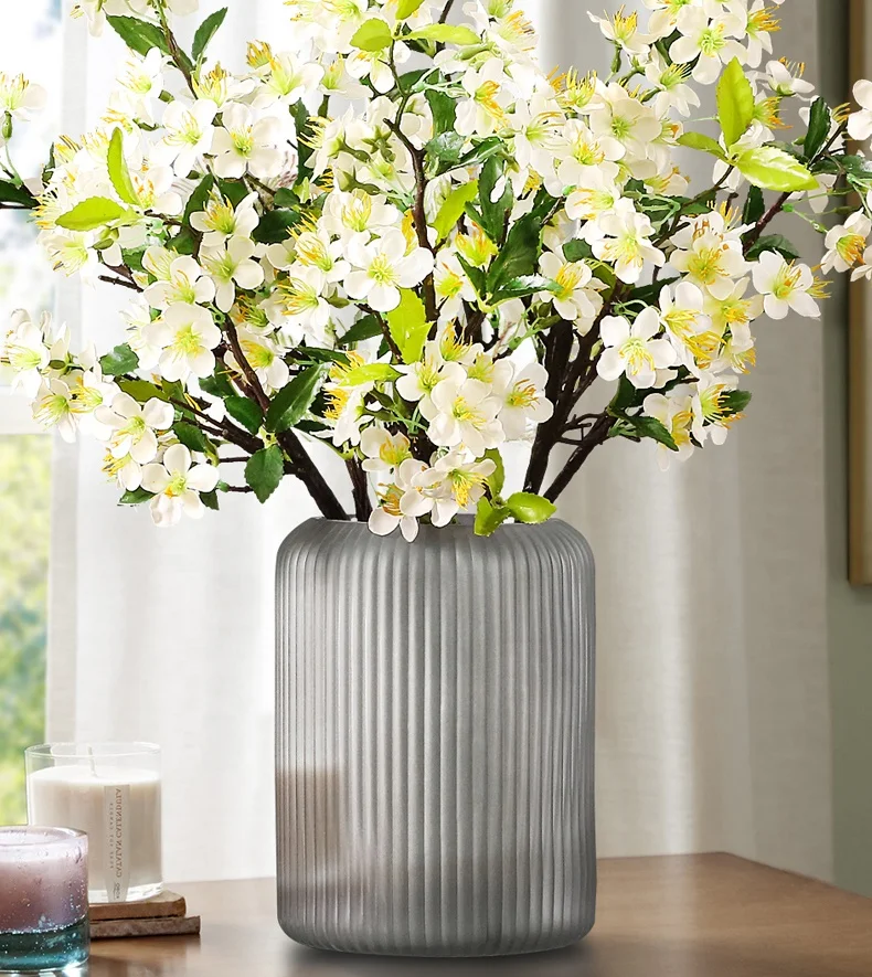 wholesales cheap bulk different types hand blown decoration flower glass colorful vase