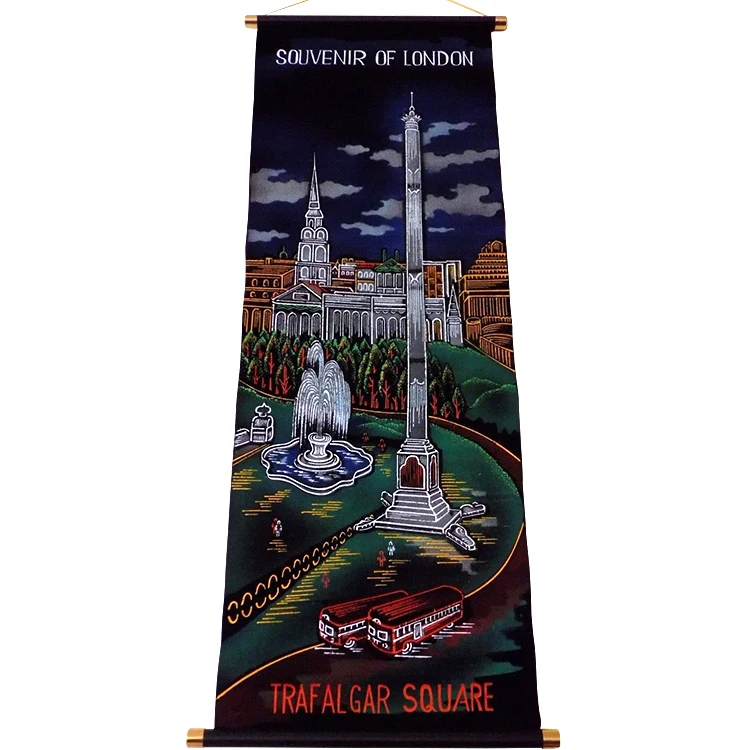 
Trafalgar Square Souvenir of London England wall hanging 