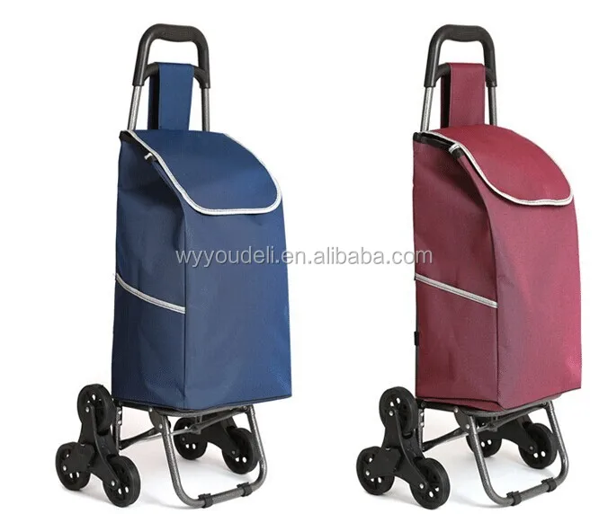 600D china jiafei products folding cleaning Metal Luggage Cart Shopping trolley/ Cart