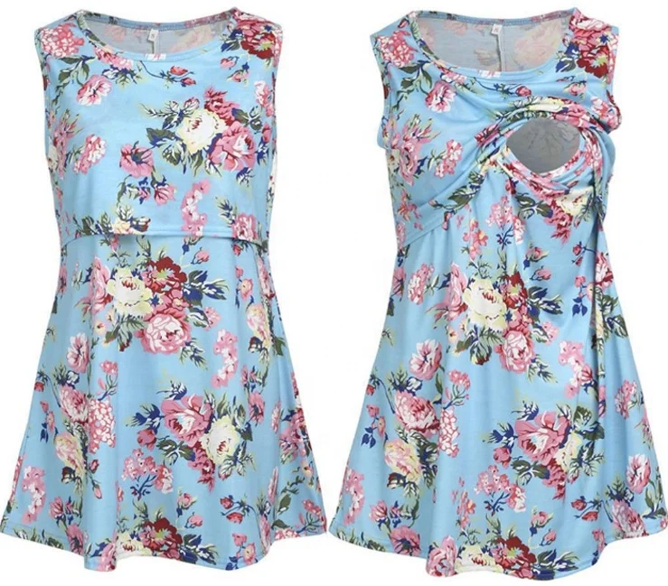 
Fashion Maternity Dresses Nursing Breastfeeding Dress Breastfeeding Clothing Clothes Adult Friendly Feeding Dress Nursing Wear 