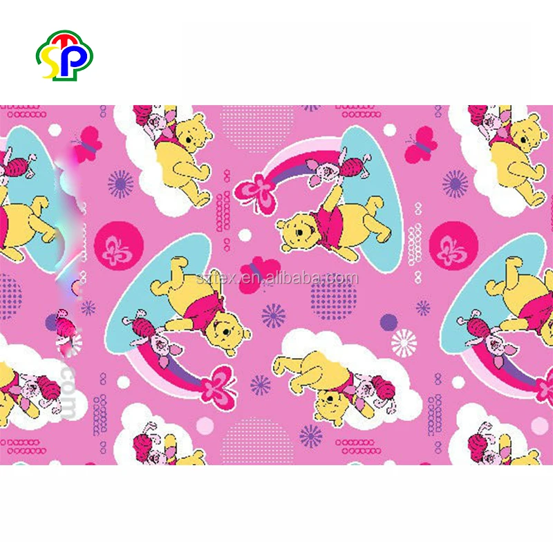 Конкурентоспособной цены и высокого качества дома Textile100 хлопок фланель печати ткань пижамы