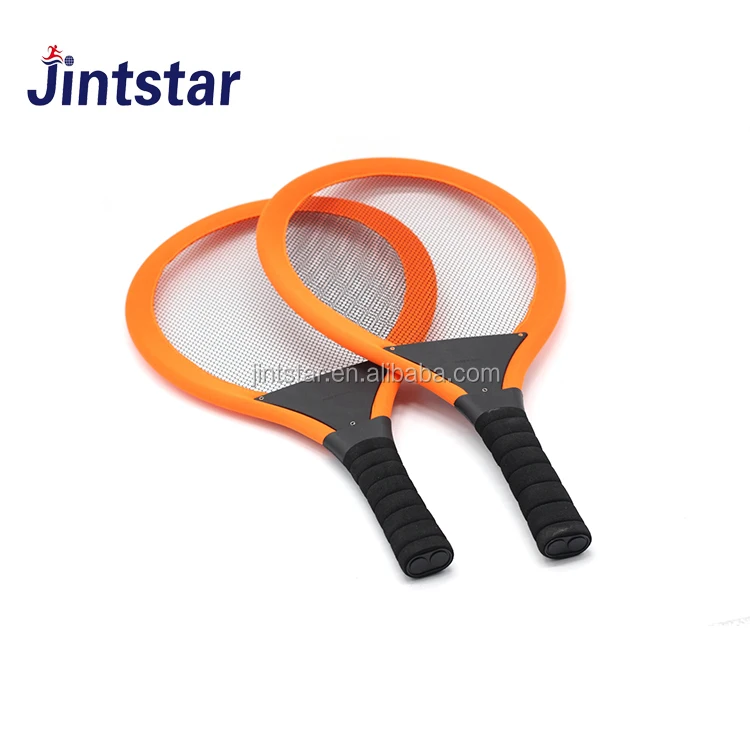 
Jintstar promotion toy colorful beach net tennis rackets paddle for children 