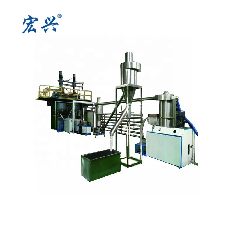 
HONGXING Fully Automatic reactor hot melt adhesive granulator making equipment 