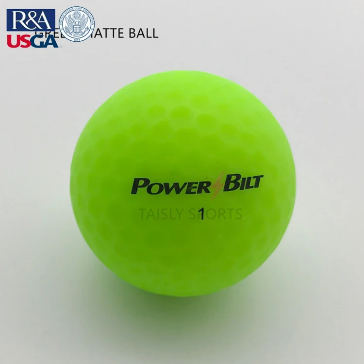 
Colorful junior golf balls 2 3 piece tour matt ball conform with the USGA and R&A 