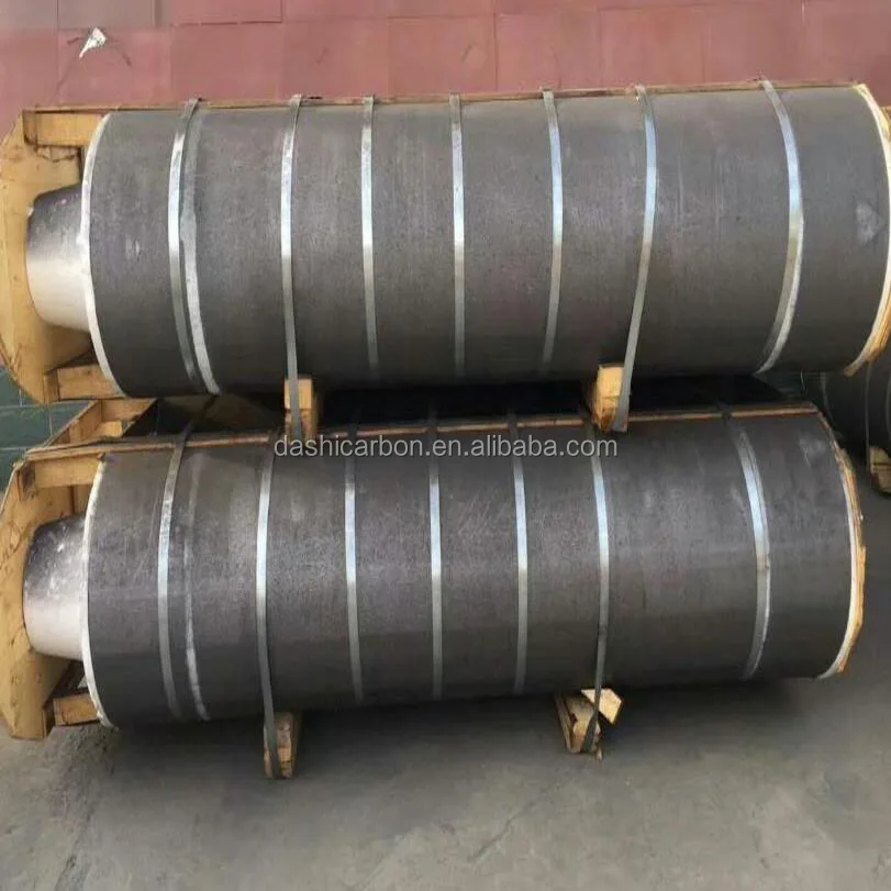 UHP grade needle coke Diameter 600mm 2600mm length graphite electrode in stock for sale