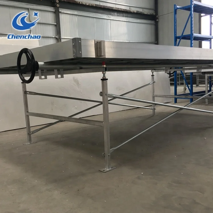 Greenhouse Systems growing hydroponic farm equipment ebb and flow rolling bench