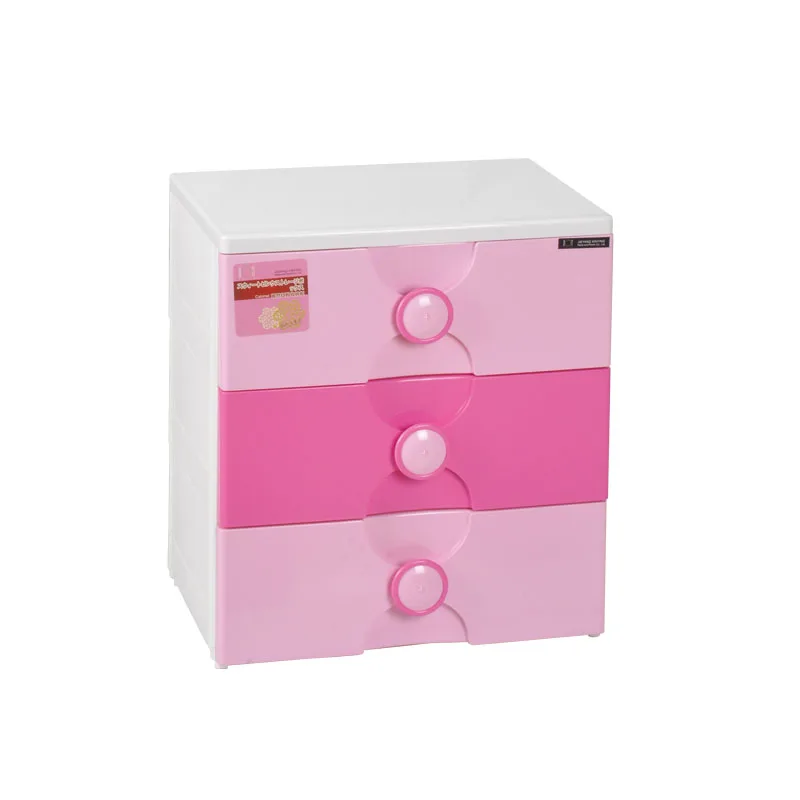 Wholesale cheap 4 layers hardware whiteplastic storage drawers