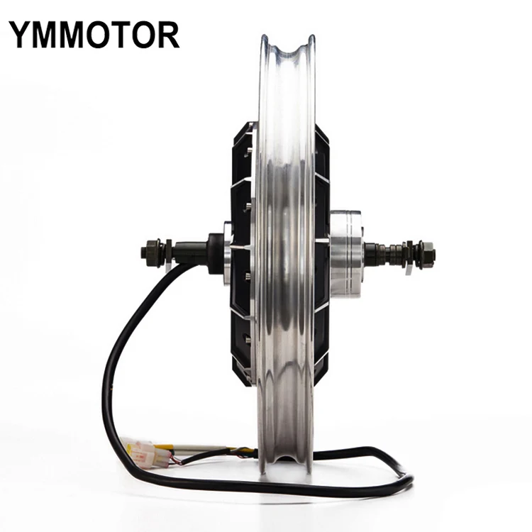 17 Inch BLDC 3000w Electric Hub Motor 48v For Motorcycle