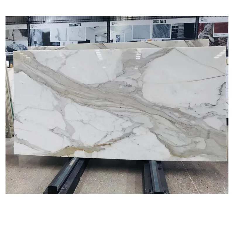 
First Grade Calacatta Gold Marble slab For Wall Design 