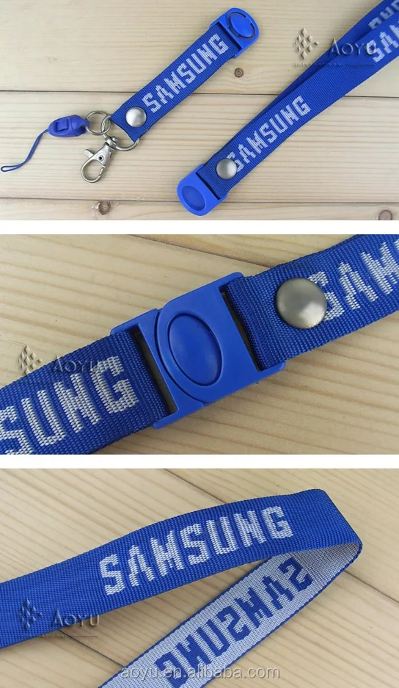 fabric ribbon phone case hidden camera lanyard accessoriesl/wholesale market cheap card lanyard for gift or trade show