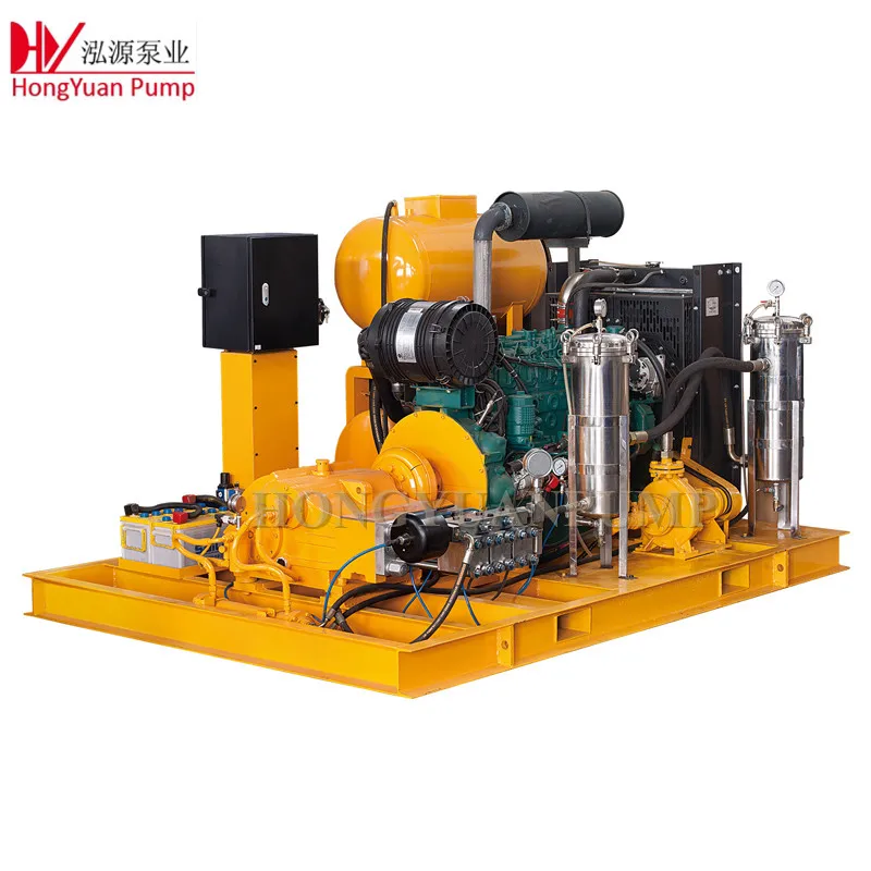 High performance concrete demolition high pressure hydro jetting machine