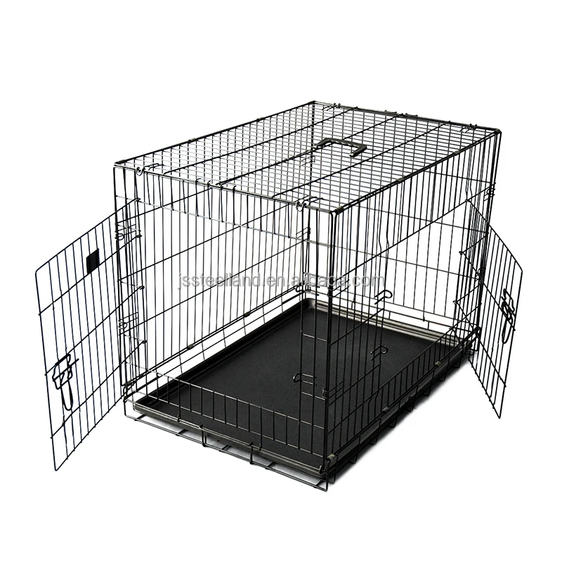 Hot design Double door wire welded dog crate for DE market