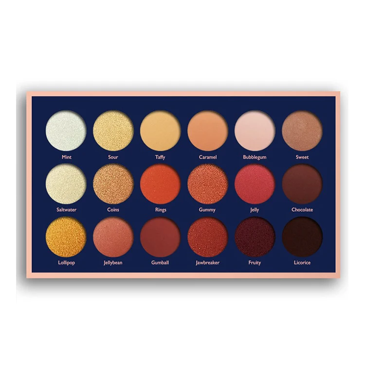 
2019 OEM/ODM 18 Color Makeup Palette Fashion Eye Shadow Make up Set Organic Professional Waterproofing Shadows Cosmetics 