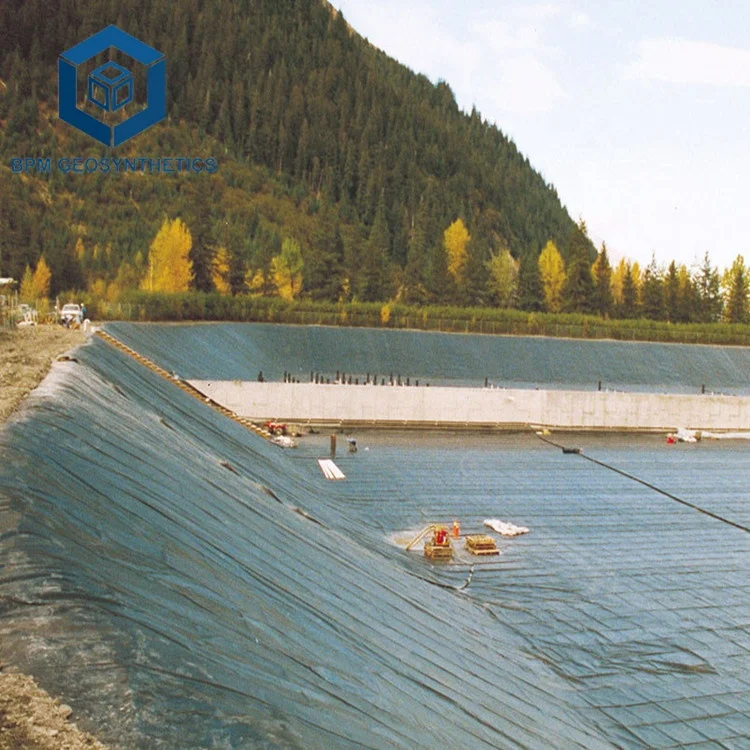 0.75mm hdpe geomembrane pond liner