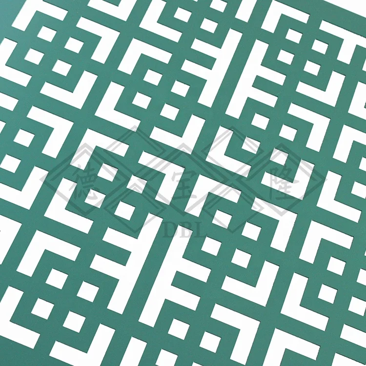 exterior perforated sheet metal wall panels/Perforated facade panel