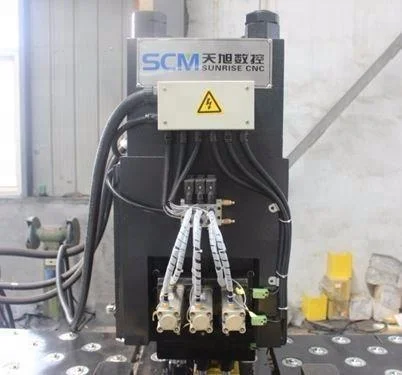  Улучшенная штамповочная сверлильная и маркировочная машина TPPRD103 с ЧПУ для стальных пластин