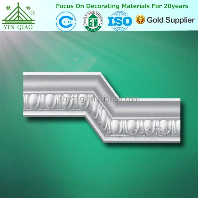 gypsum cornices,plaster coving .decorating material