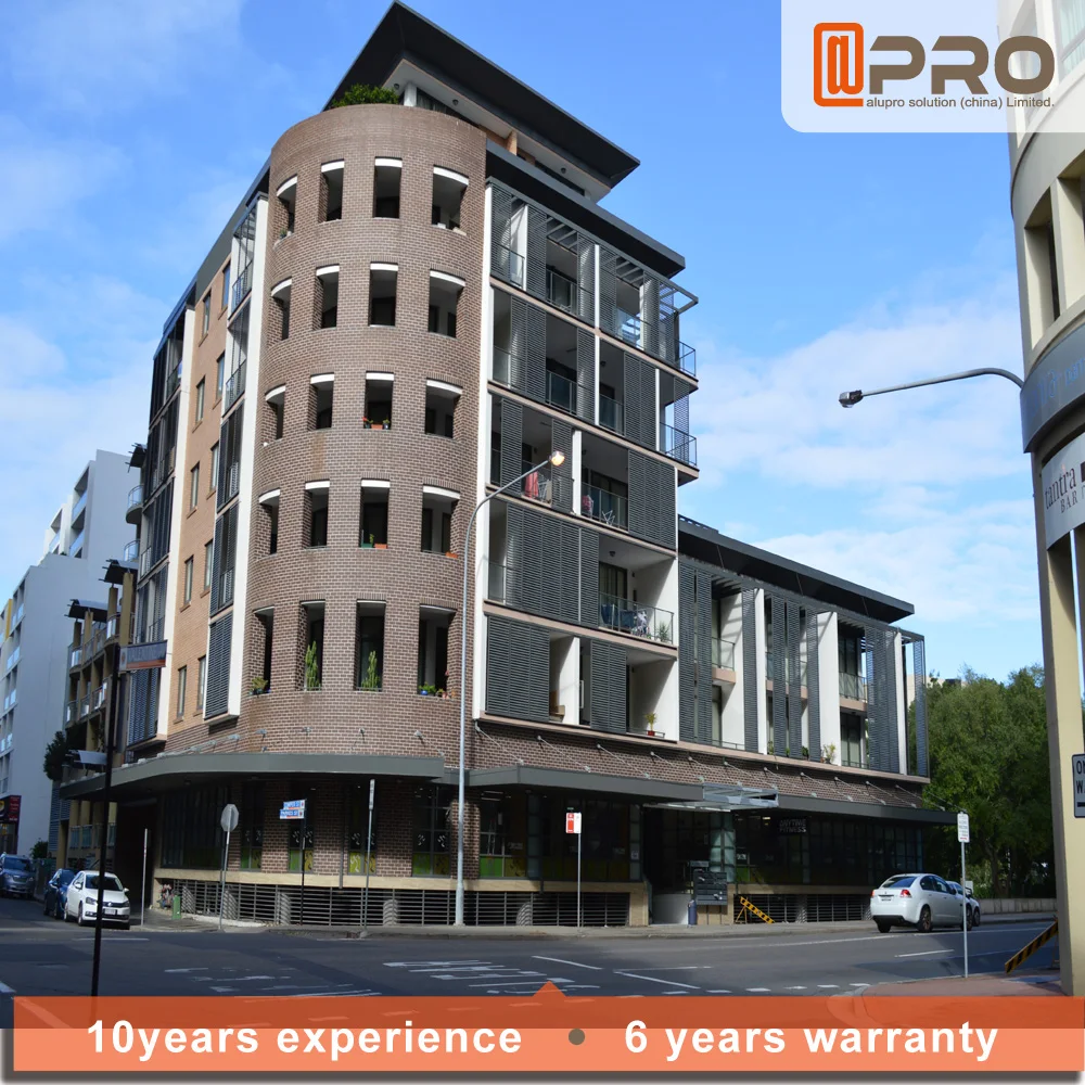 New exterior villa shutters louver door aluminum shutter Windows aluminum shutters price fiberglass shading louver