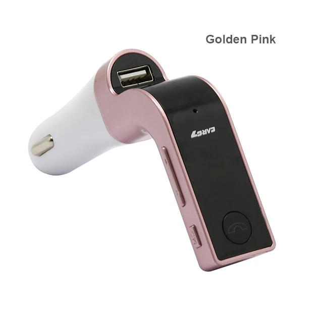 GXYKIT  Car MP3 Audio Player Bluetooth Car Kit wireless FM Transmitter aux Handsfree Calling USB phone Charger Car G7